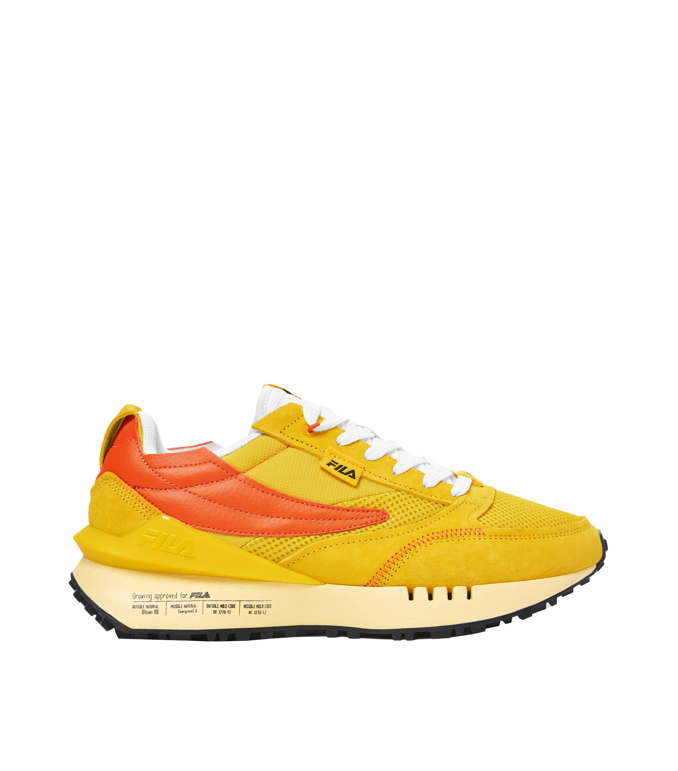 Tenis fila hombre amarillos new arrivals